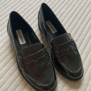 Steve Madden Drigyy Black Loafers